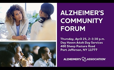 Alzheimer's Community Forum - Port Jefferson