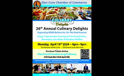 26th Annual Culinary Delights at The Mansion at Glen Cove