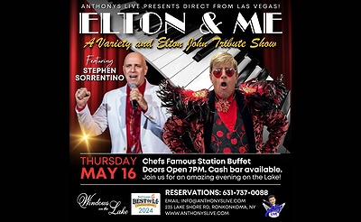 "ELTON AND ME" with Stephen Sorrentino live from Las Vegas
