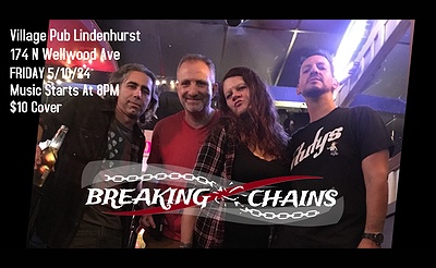 Friday Night Live! Breaking Chains Returns To The Village Pub Lindenhurst