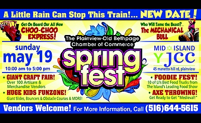The Plainview-Old Bethpage Chamber of Commerce SpringFest at the Mid-Island YJCC 