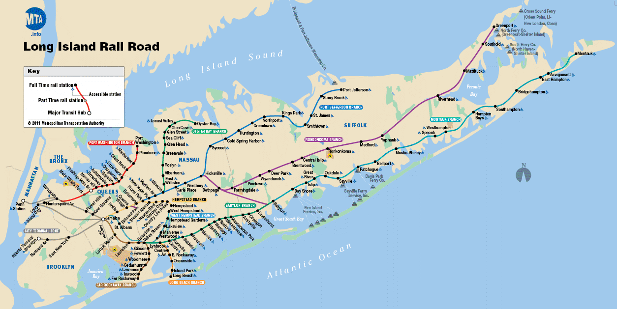 Lirr Map 