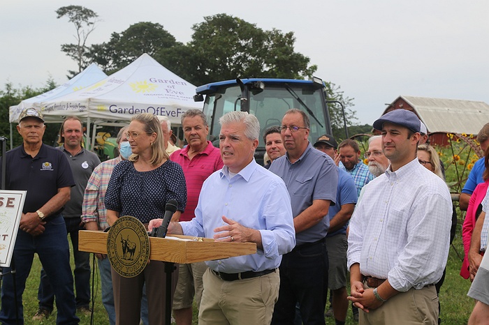 County Executive Bellone Announces the 100 for 10 Farmland Preservation Initiative
