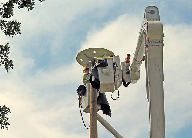 PSEG Long Island Relocates Osprey Nest To A Safe Location LongIsland