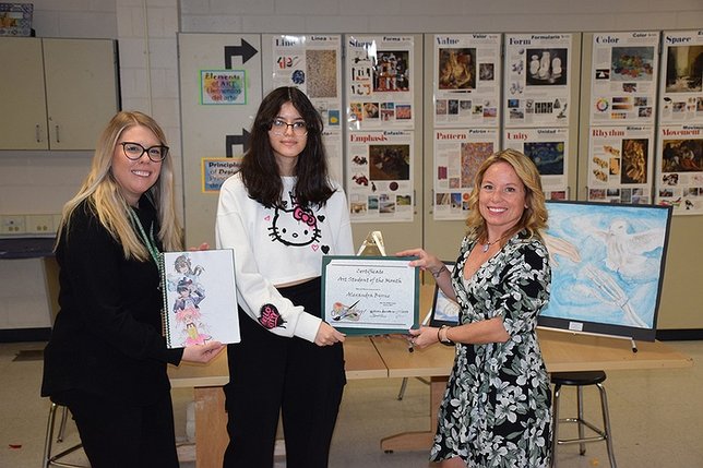 William Floyd School District Artist of the Month LongIsland com