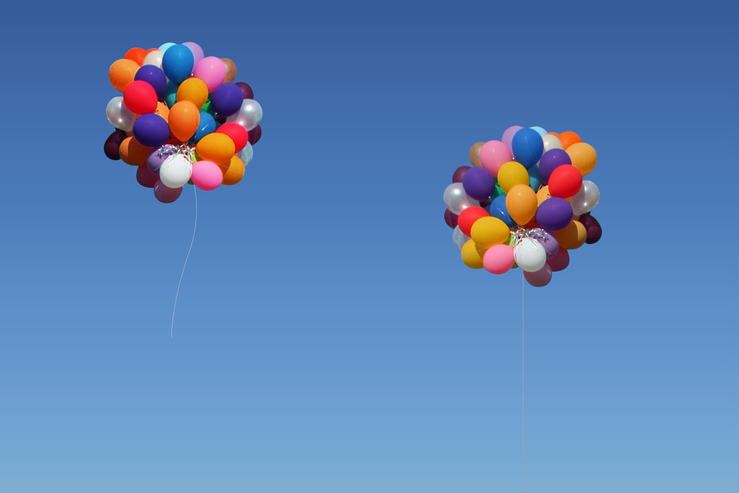 Como hacer que los globos floten sin helio