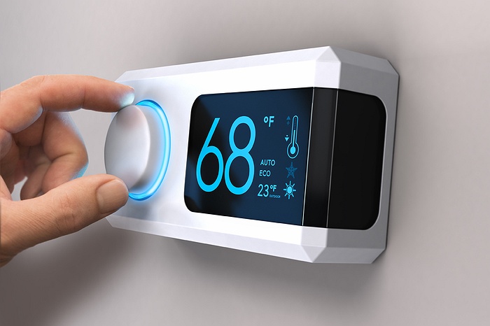 Thermostat programmable hebdomadaire