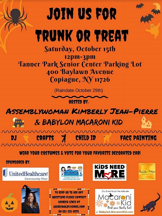 Trunk or Treat at Tanner Park