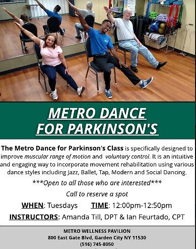 New On Long Island Dance For Parkinson S