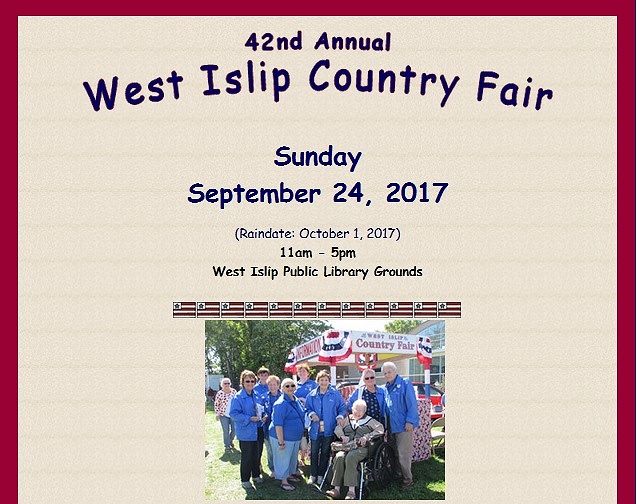 42nd Annual West Islip Country Fair