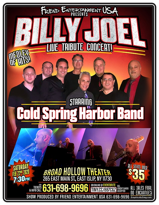 Billy Joel Live Tribute Concert wStarring 