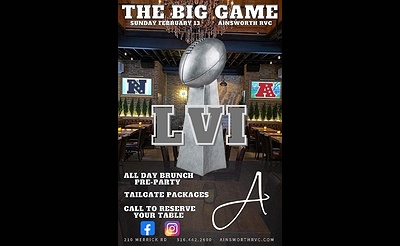 Superbowl Watch Party at Ainsworth 