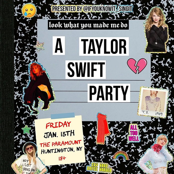 Look What You Made Me Do: A Taylor Swift Party