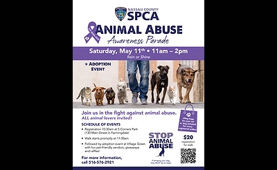 Nassau County SPCA Animal Abuse Awareness Parade and Adoption Event