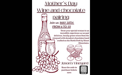 Mother's Day Wine and Chocolate Pairing