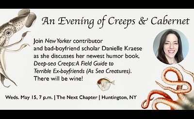 Author Event: "Deep-sea Creeps: A Field Guide to Terrible Ex-boyfriends (As Sea Creatures)"