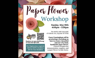 Paper Flower Workshop